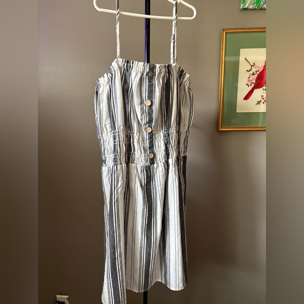 Striped Sleeveless Dress